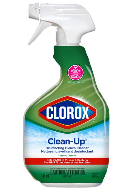 CLEAN-UP Nettoyant désinfectant avec eau de javel #CL001402000