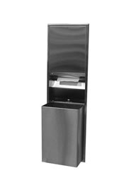 Paper Dispenser and Waste Receptacle Unit 56" Bobrick B-3947 CLASSIC, 68 L #BO0B3947000