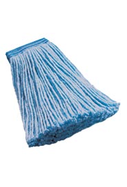 Synthetic Fiber Cutted-End Wet Mop Narrow Band Blue #RB00F131BLE
