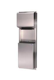 Stainless Steel Combinaison Dispenser/Disposal Fixtures 422 #FR00422A000
