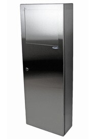 340 Lockable Wall Mounted Waste Container 6 Gal #FR00340A000