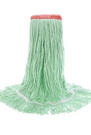Terralite, Recycled Material Mop, Narrow Band, Looped-End, Green #AG003502000