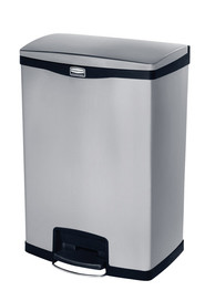 IMPRESSIONS Stainless Steel Step-On Waste Container 24 Gal #RB190199900