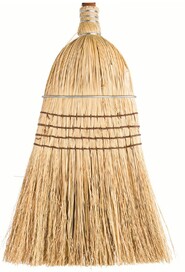 Extra-Heavy Duty Corn Broom Cougar 4 Strings with 54" Handle #AG000748000