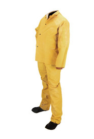 PVC Reusable Yellow Rain Suit #TQ0SEH08000