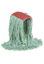Tuff Stuff Synthetic Wet Mop, Wide Band, Looped-end, Green #AG001603VER