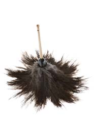 Ostrich Feathers Duster with Wood Handle #AG000297000