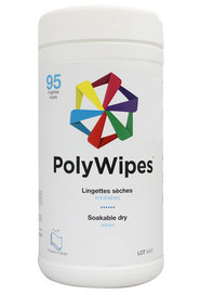 POLYWIPES Lingettes sèches tout usages #LMPOLYWI095