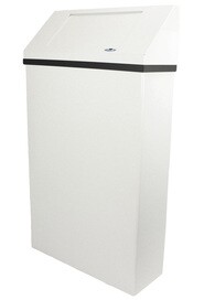 304-NL Wall Mounted Waste Receptacle with Lid 20 Gal #FR0304NL000