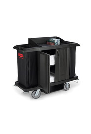 Full Size Housekeeping Cart with Doors 6191 #RB006191NOI