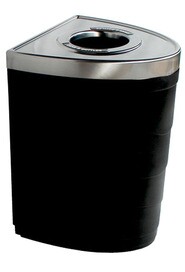 EVOLVE Half-Circle Recycling Container 36 Gal #BU101241000