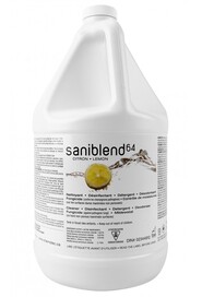 SANIBLEND 64, Disinfectant Detergent Deodorizer Cleaner #JVS64LGW400
