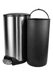 Stainless Steel Step-On Waste Container #GL009682000