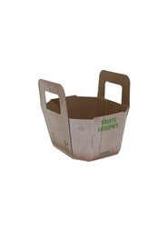 Fruit and Vegetable Cardboard Basket with Handles #EC670004900