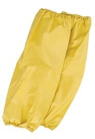 Manchette jetable 18" jaune avec poignet élastique #TQSAL703000