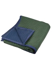 Moving Protection Blanket 80'' x 72'', Green and Blue, 5 lb #TQ0PF461000