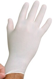 White Latex Gloves 5 Mils Powder Free #TQSCG911000
