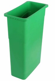 Poubelle de recyclage étroite 23 gallons #GL009514VER