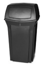 8430 RANGER Outdoor Waste Container with Hinged Doors 35 Gal #RB843088NOI