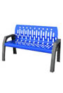 Park Bench 48" for Common Area 2040 Frost #FR002040BLE