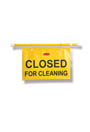 Safety Hanging Sign "Closed for Cleaning" in English Only #RB009S15000