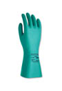 Green Embossed Nitrile Gloves 11 Mils Sol-Vex 37-145 #TQSAX988000