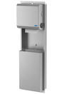 Unit Touch Free Towel Dispenser and 50 L Disposal Receptacle #FR42260C000