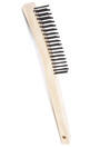Long Handle Tempered Steel Wire Brush - 3 Row #AG099023000