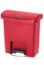 STREAMLINE Red Plastic Step-on Container 4 Gal #RB188356300