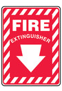 Bilingual Safety Sign "Fire Extinguisher" #TQSAT894000