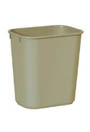 2955 Small Wastebasket 3 gal #RB002955BEI