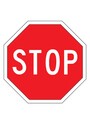 "Arrêt / Stop" Bilingual Safety Sign #TQSAZ779000