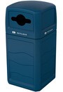 RENEGADE Outdoor Mixed Recycling Container 50 Gal #BU193419000