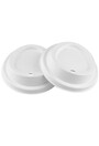Bagasse Dome Lid for Coffee Paper Cups #EC700867500