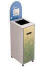 MULTIPLUS Recycling Station with Lid 87L #NIMU87P2PCBLA