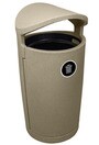 EURO Outdoor Waste Container with Lid 36 Gal #BU104827000