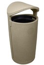 EURO Outdoor Waste Container with Lid 36 Gal #BU104532000