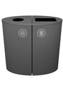 SPECTRUM Mixed Recycling Station with Mobius Logo 44 Gal #BU132554000