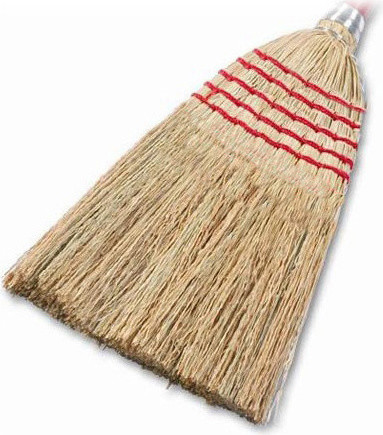 Straw Broom with 54" Handle #CA000015000