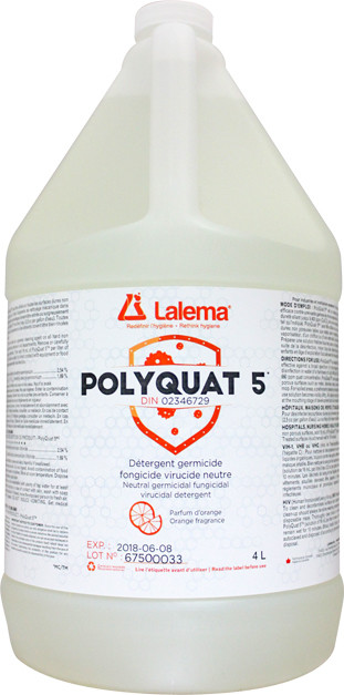 POLYQUAT 5 Neutral Bactericidal, Fungicidal, and Virucidal Detergent #LM0067504.0