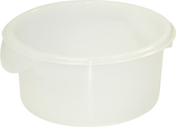 White Round Food Storage Container #RB005720BLA