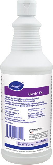 OXIVIR TB Désinfectant avec peroxyde d'hydrogène prêt à l'emploi #JH427729300