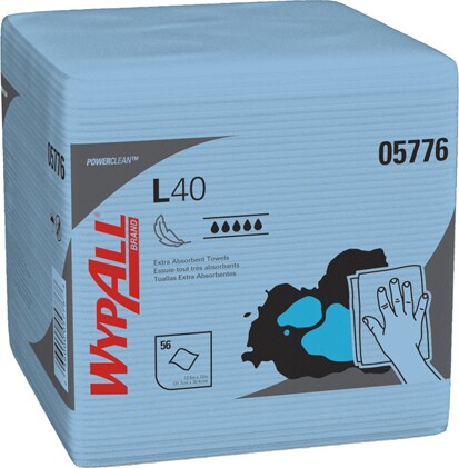 Wypall L40 Blue Extra Absorbent Towels #KC005776000
