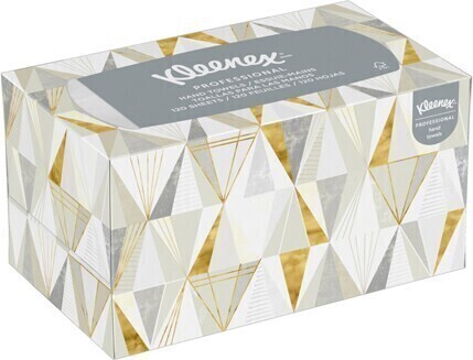 01701 KLEENEX White Folded Hand Paper Towels in Pop-Up Box, 18 x 120 Sheets #KC001701000