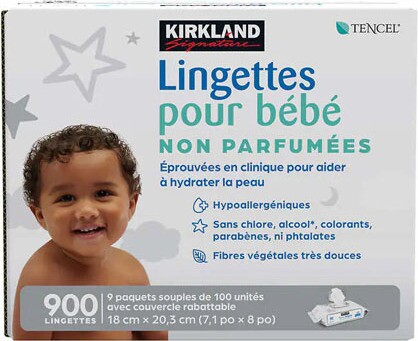 Recharge de lingettes humides pour bébés Diamond Wipes #EM110170200