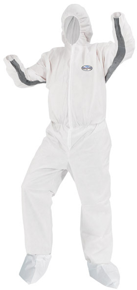 Protection Coveralls KleenGuard A30 #KC046175L00