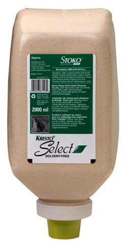 Nettoyant à mains avec écailles de noyer sans solvant Kresto Select #SH087157000 Nettoyant à mains avec écailles de noyer sans solvant Kresto Select #SH087157000