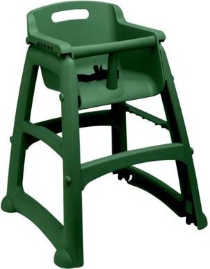 Chaise haute pour enfant sans roues avec protection Microban #RB781408VER