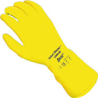 Natural Rubber Glove with Cotton Wool Liner Value Master #TR00VMM00M