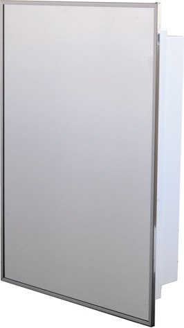Medecine cabinet with mirror and 2 shelves #FR00802W000